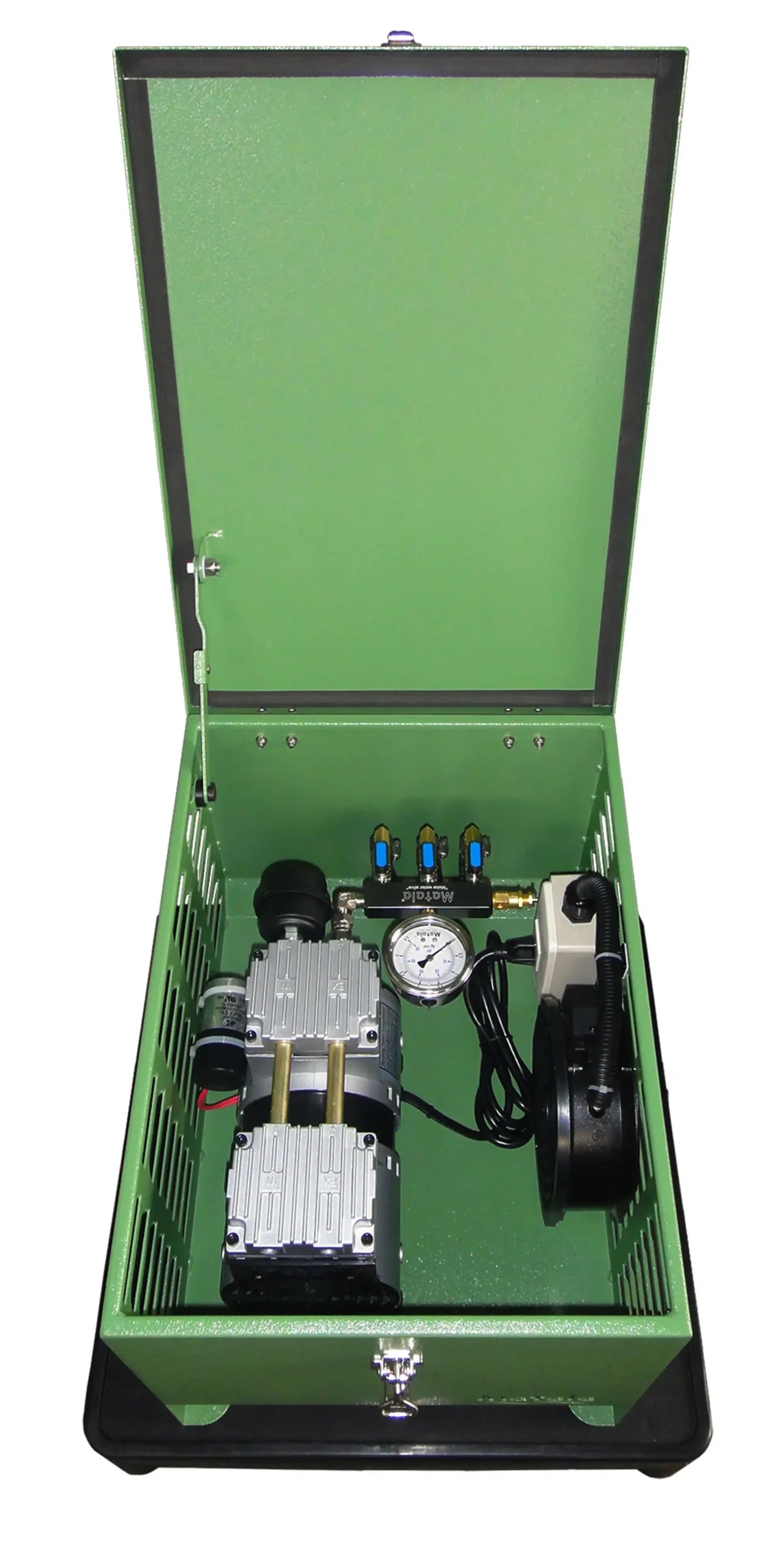 Piston Compressors in Cabinets